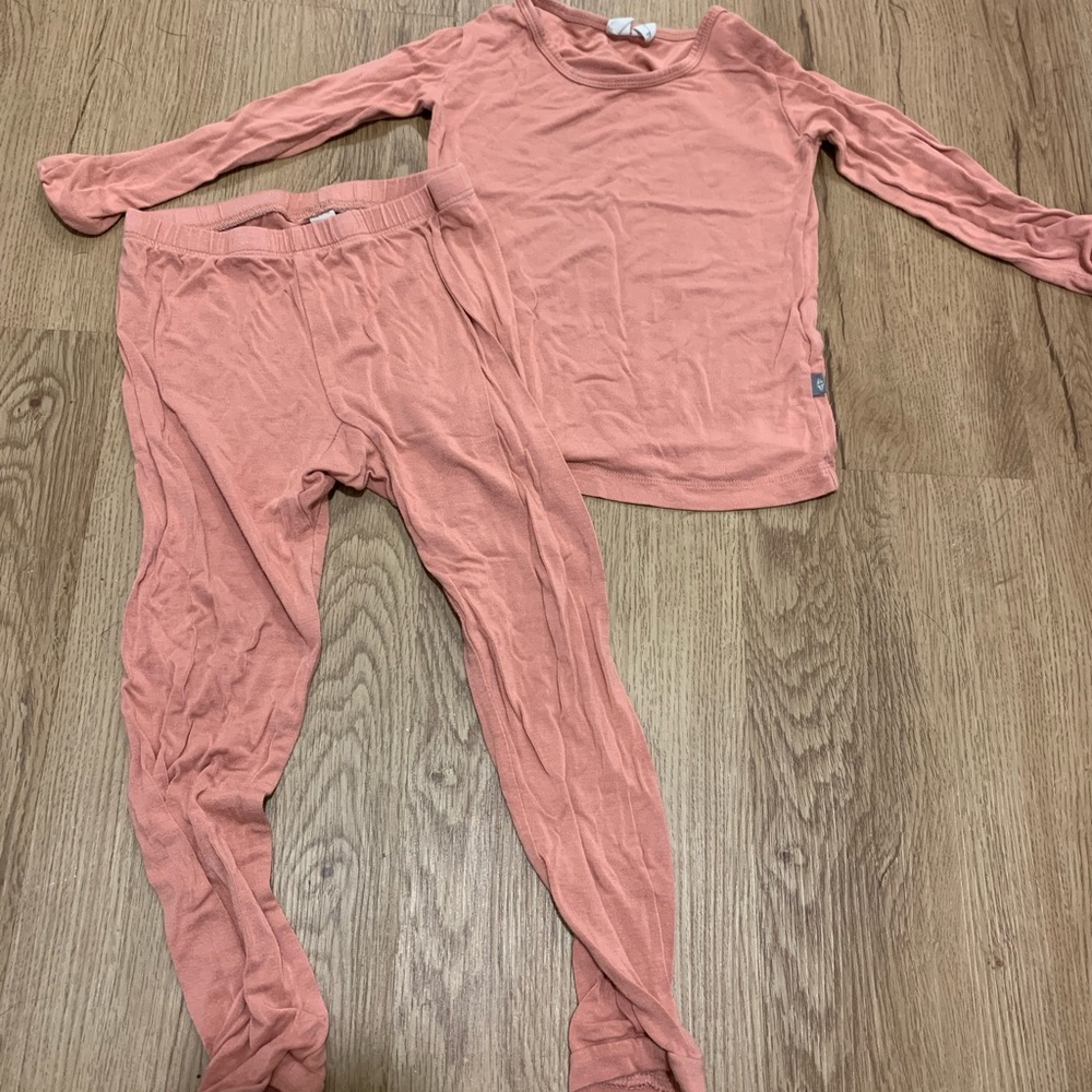 Kyte BABY terracotta toddler Jammie’s 4T